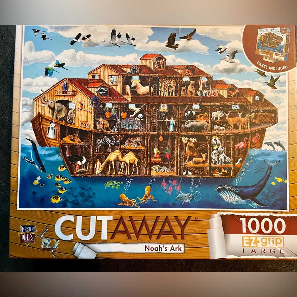 Cutaway Master Pieces Noah's Ark 1000 Piece Puzzle